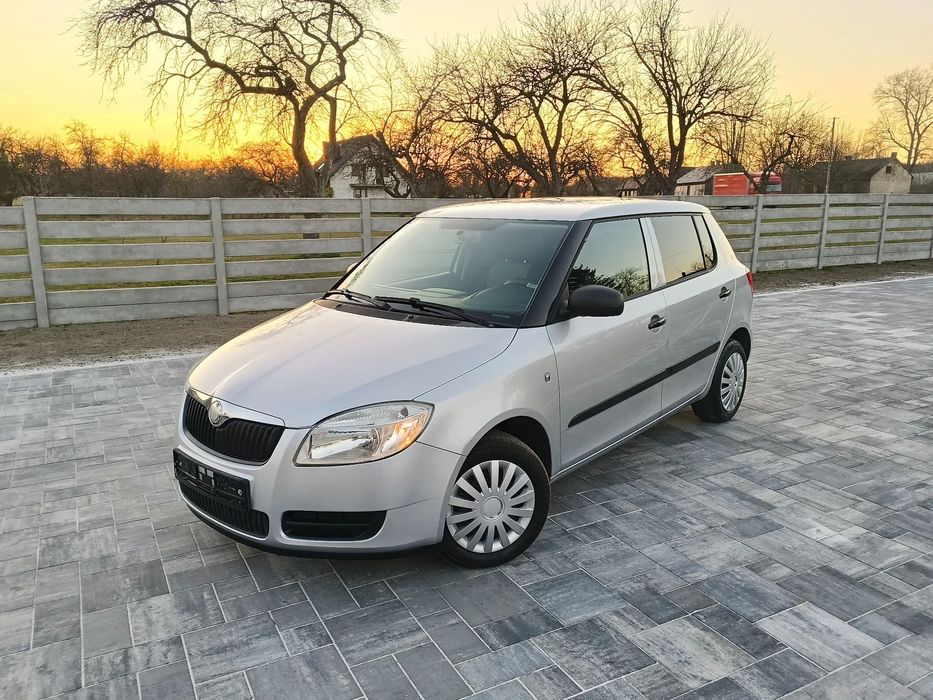 Skoda Fabia 2009r_1.4 MPI 85km_170tys km_klima_zdrowa_bez korozji_zadbana_opłacona