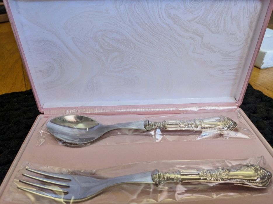 Conjunto de Talheres de Prata