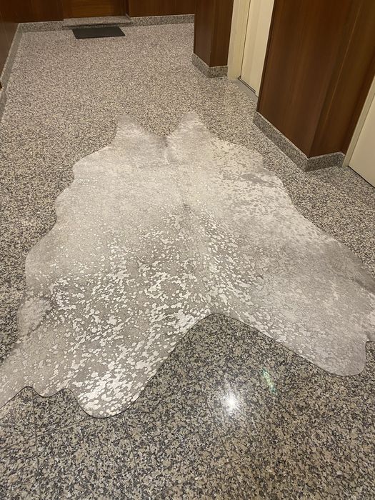 Tapete couro tratado