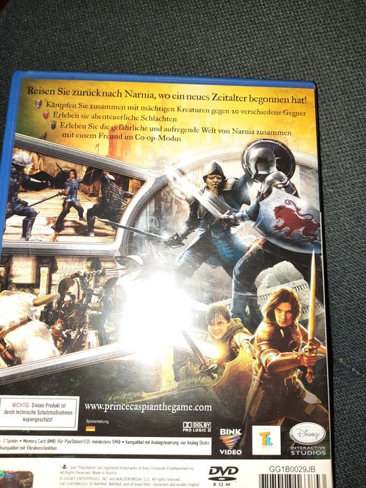 Gra na PlayStation 2 narnia