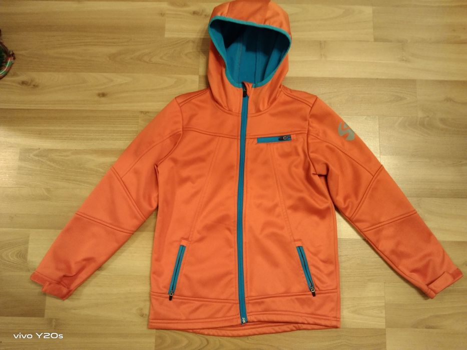 Kurtka Softshell. Pomarańczowa. Crivit. 134-140 cm. Wysyłka.