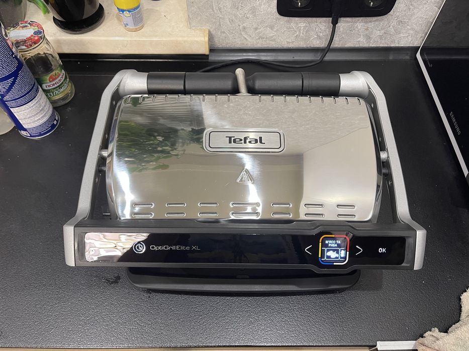 Гриль, Tefal OptiGrill XL електрогриль тефаль
