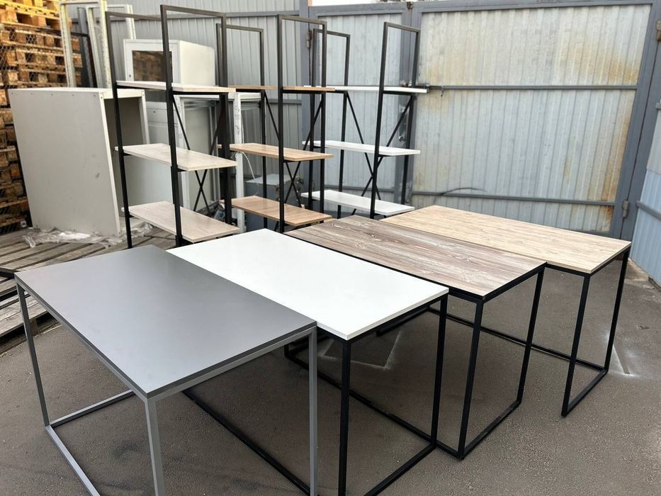 РОЗПРОДАЖ МЕБЛІВ З ОФІСУ, столи, крісла, стелажі, стільці, тумби