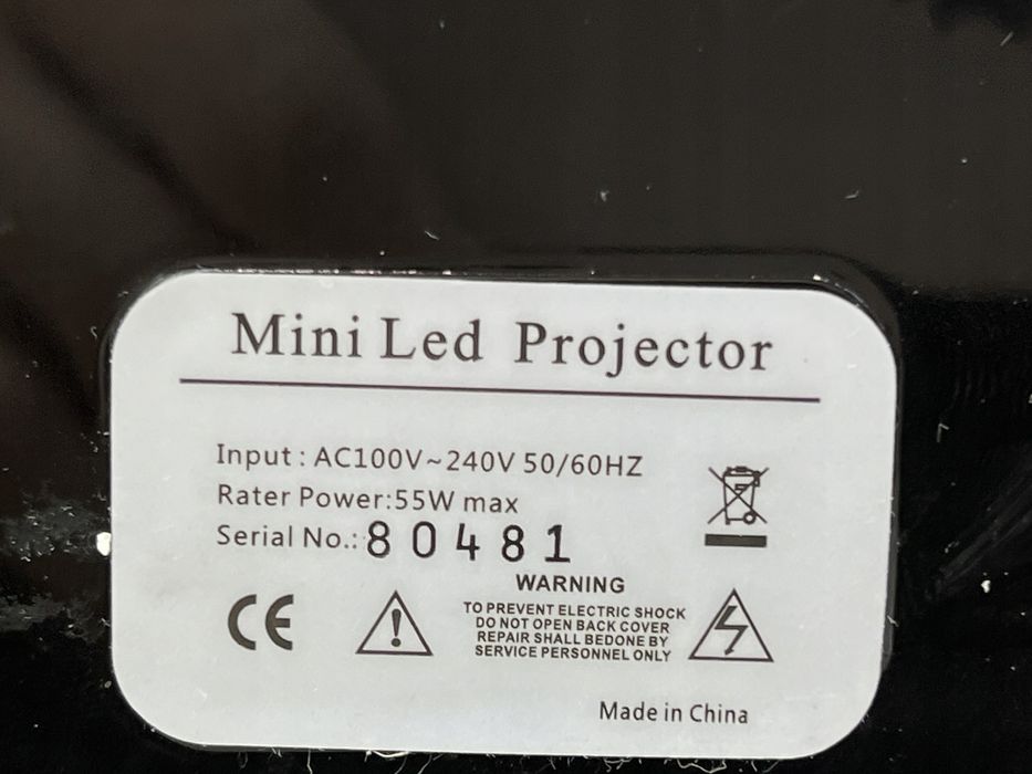 Projektor led leshp mini 80481