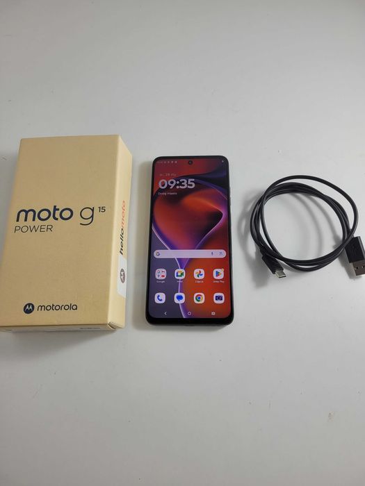 Telefon Motorola MOTO G15 POWER 256GB Komplet/ Gwarancja