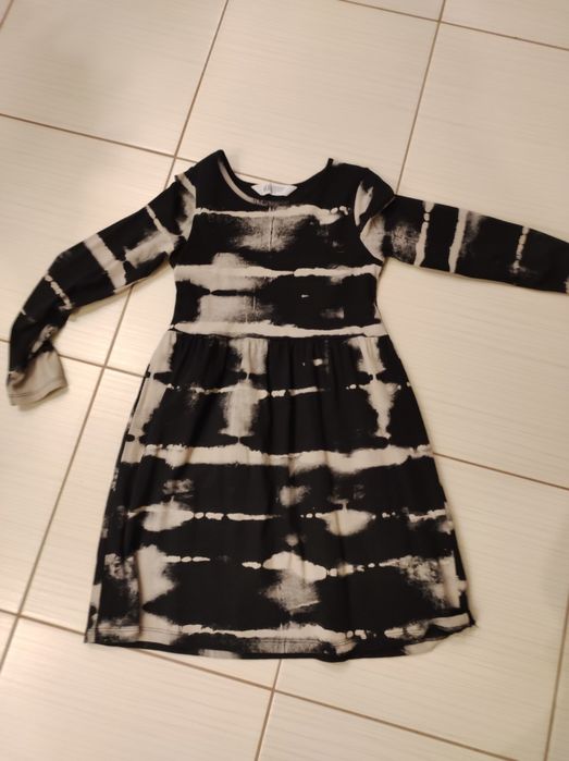 Sukienka bawełniana h&m 122/128