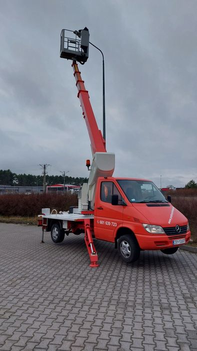 Uslugi podnośnikiem koszowym od 18m do 43m