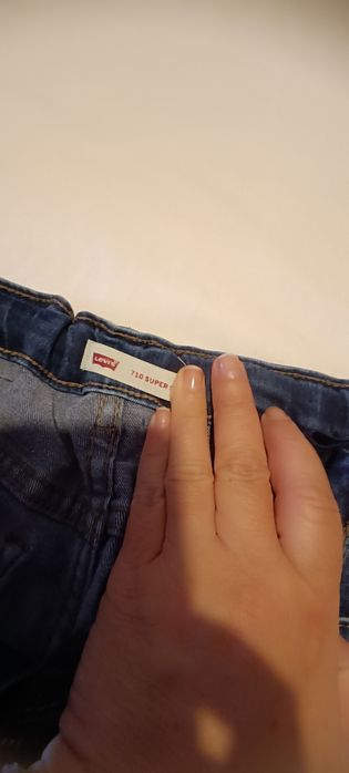 Calças ganga. Levi's. Menina 10 Anos. Como novas