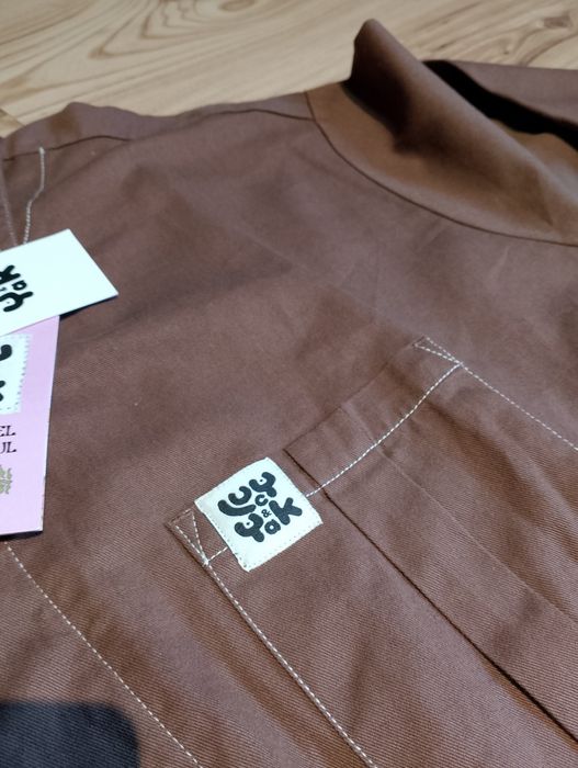 Nowy Brązowy Damski Długi Kombinezon Lucy & Yak Carmen Jumpsuit Plus Size