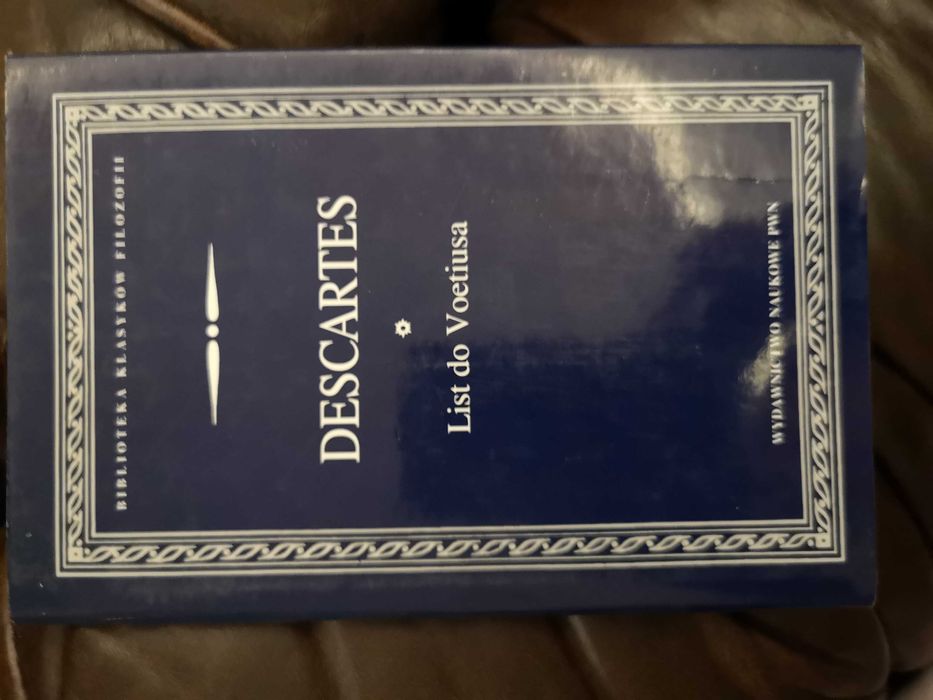 Descartes Rene - LIST DO VOETIUSA Biblioteka Klasyków Filozofii IDEAŁ