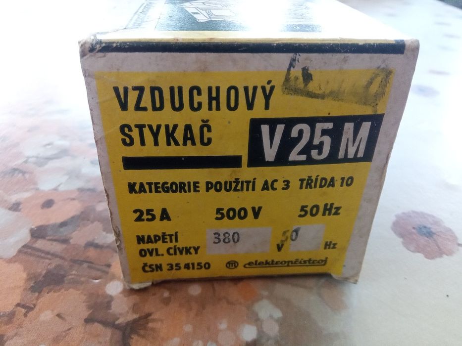 Stycznik V25M , 25A,500V, 50Hz