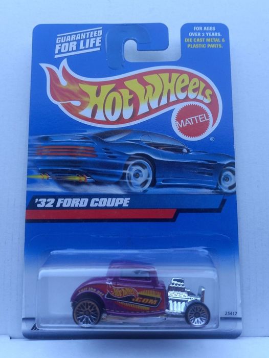 Hot wheels 32 ford saiu no ano 1999