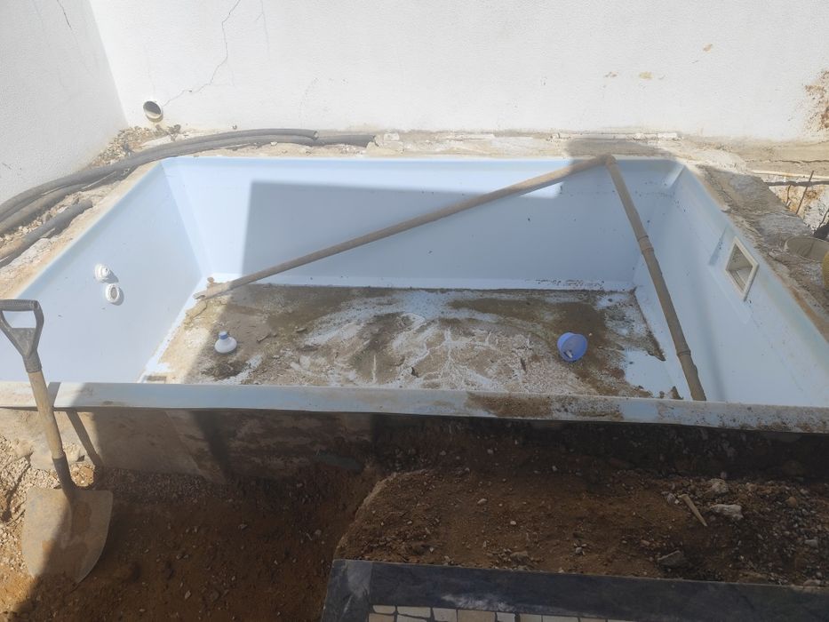 Vendo piscina de fibra