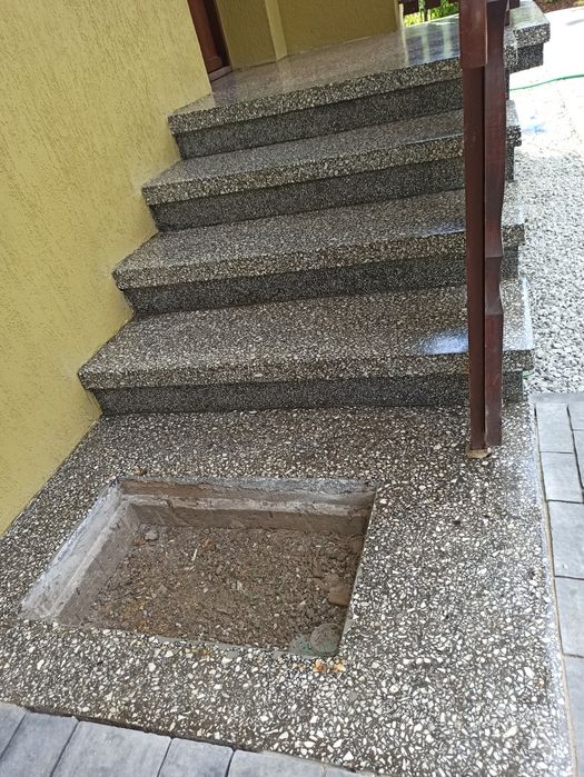 Renowacja / Szlifowanie Lastryko balkon schody tarasy