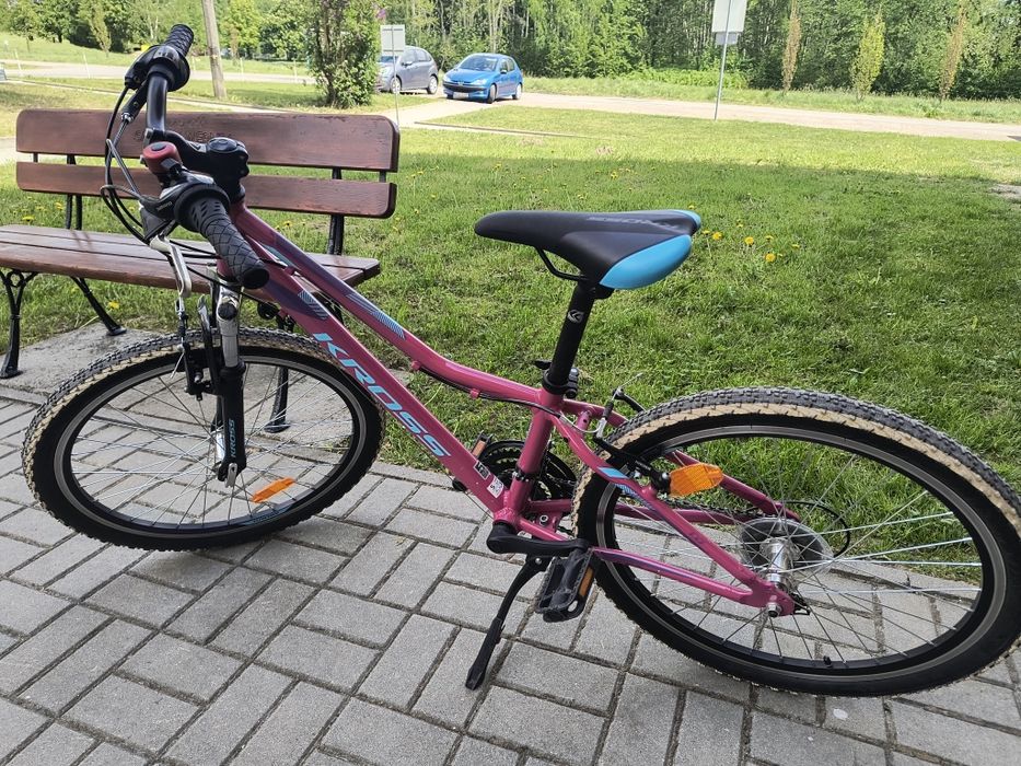 Rower Kross  Lea JR 1.0 różowy 24''
