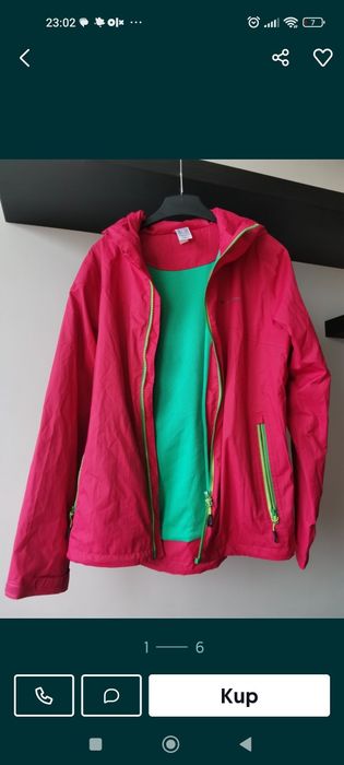 Kurtka sportowa Decathlon