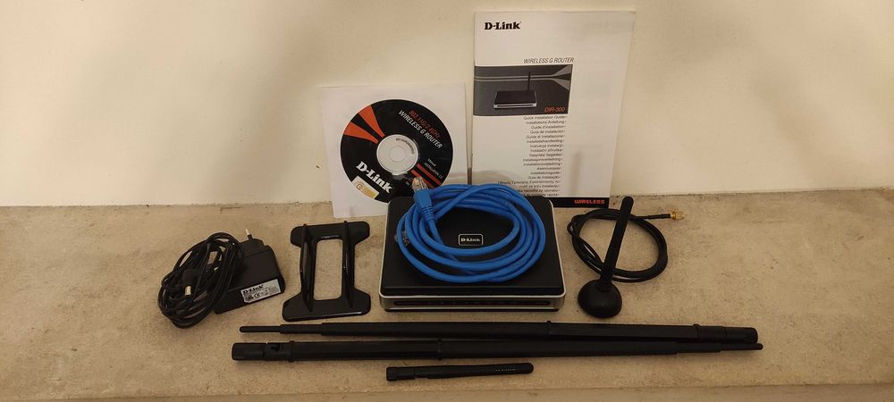 D-Link DIR-300 Router + 18 dBi Antennas64409299104898120