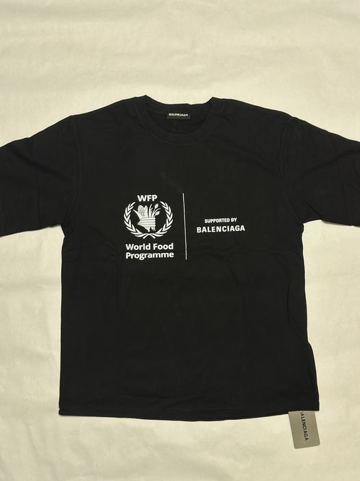 balenciaga world food programm L M баленсиага ворлд фуд tshirt tee футболка vetements erd