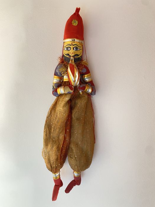 Boneco Indiano antigo .