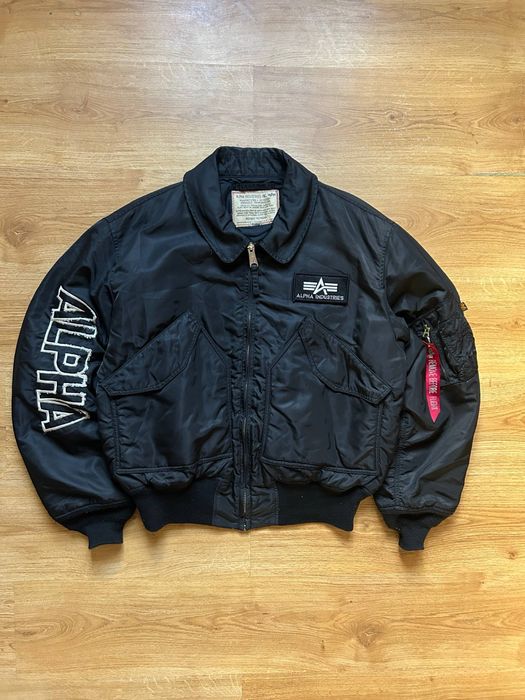 Бомбер Alpha Industries CWU-45 XL vintage