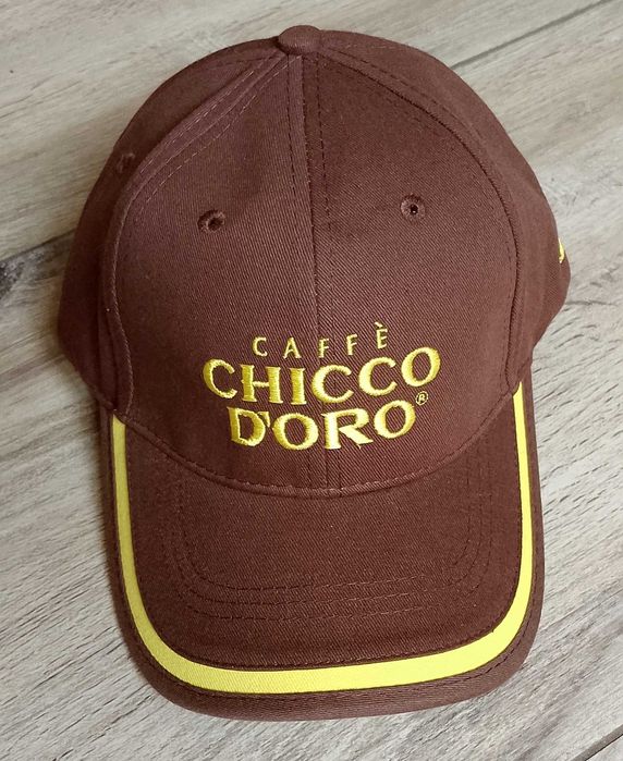 Бейсболка фірмова бренду кави Caffe Chicco D'oro 100% бавовна