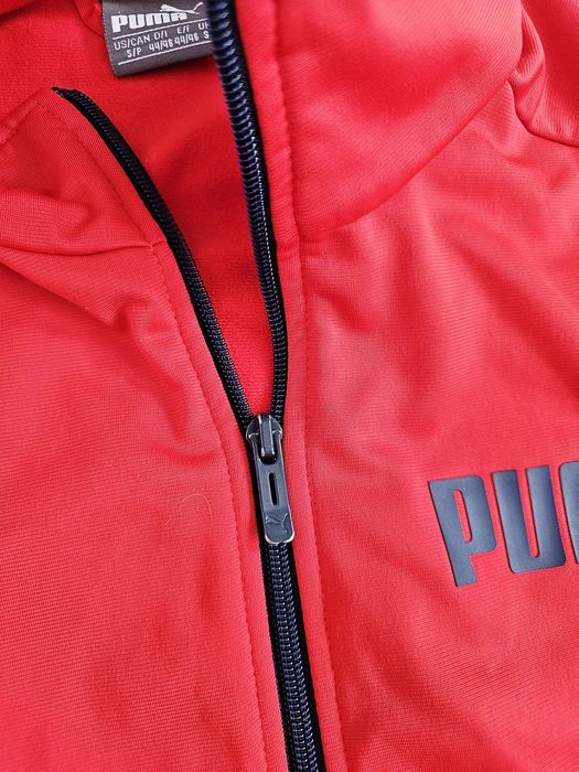 Zasuwana pomarańczowa bluza Puma s 36