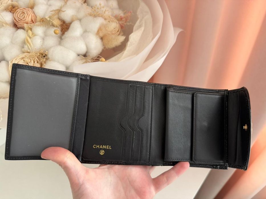 Гаманець Chanel шкіряний