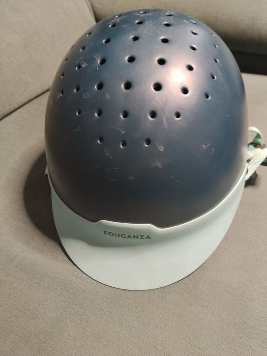 Kask fouganza jeździecki 8-11 lat