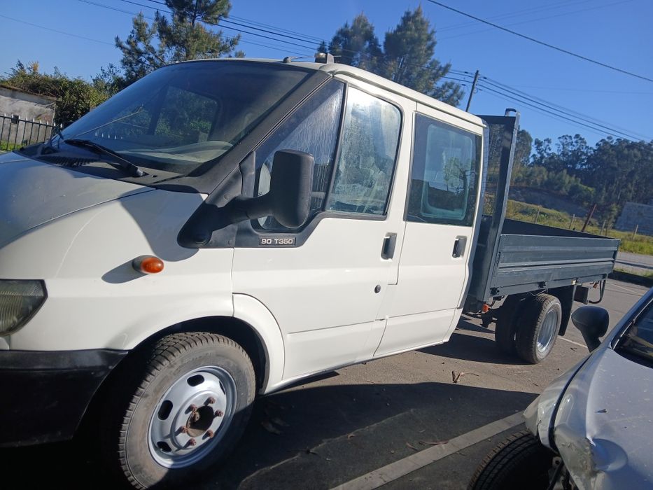 Vendo Ford transit caixa aberta grande em boas condições