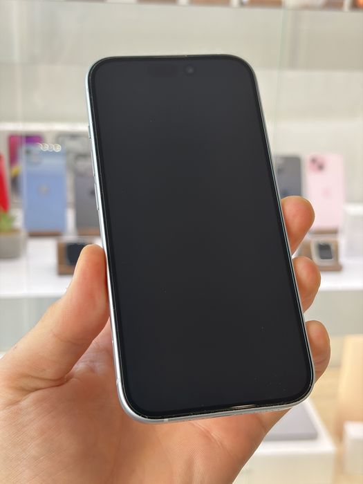 iPhone 15 128 GB Blue | bateria 100% | dowód zakupu | Łódź