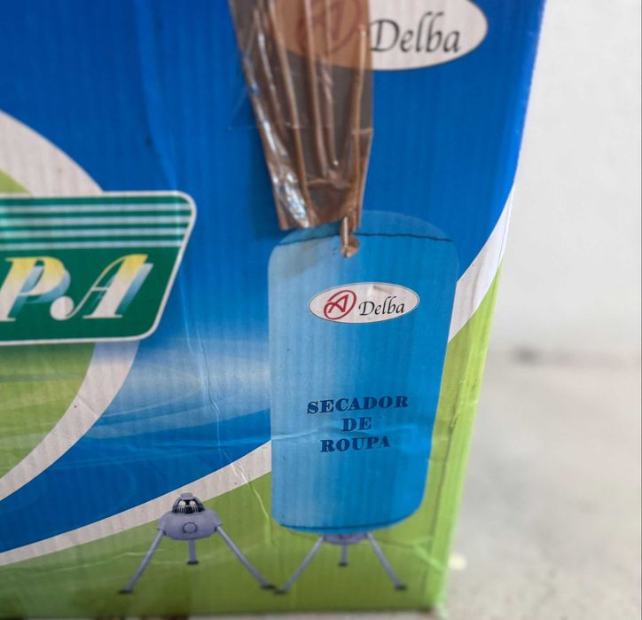 Secador de roupa elétrico de pé — 900 W
