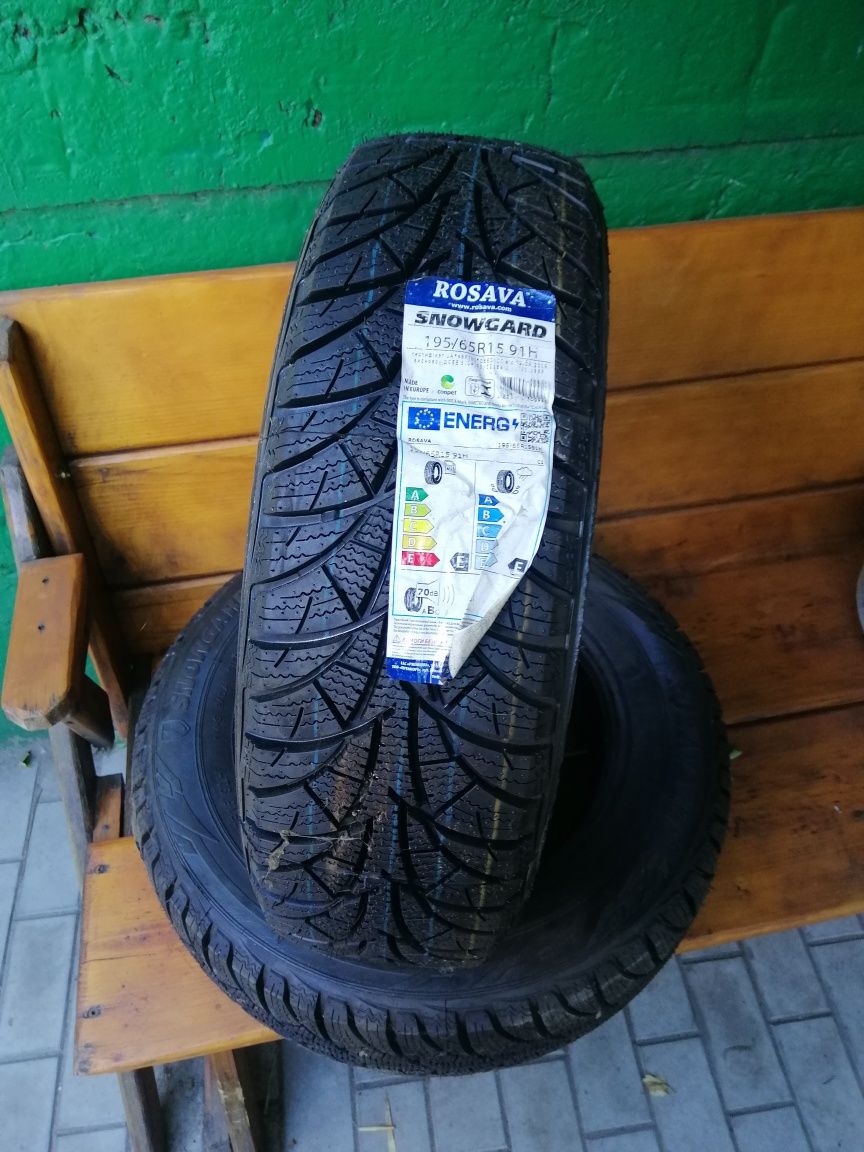 Диски 5 108r15 и резина 195 65 r15 зима: 2 500 грн. - Колеса в зборі ...