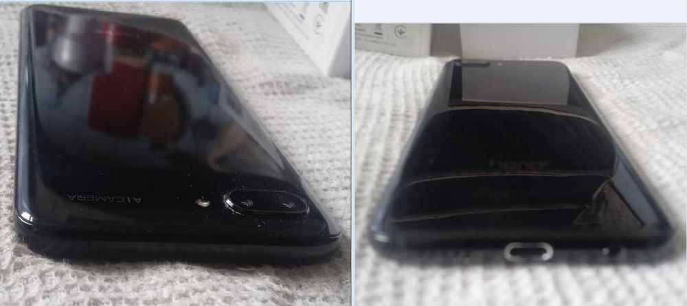 ПродамОфициальный телефон huawei Honor 10 col-l29BLACK 4\128gb комплек