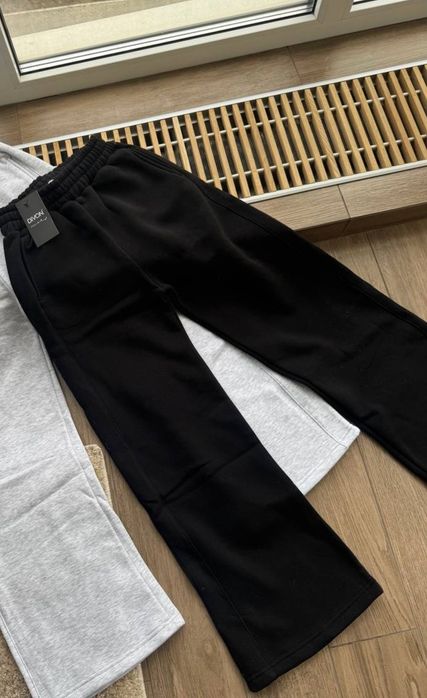 Штани палаццо на флісі, розмір М