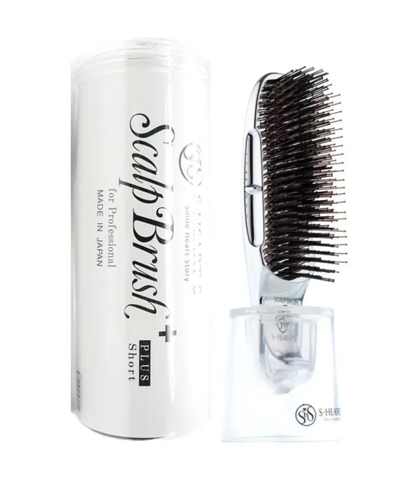 S-HEART-S Scalp Brush Plus for Professional Short