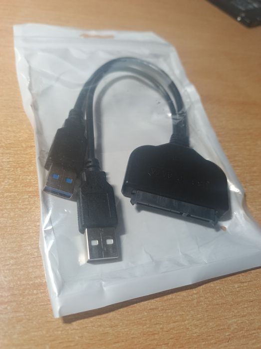 Перехідник адаптер кабель шнур  USB 3.0 - SATA SSD/HDD 2.5"