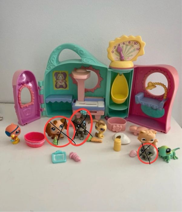 Littlest Pet Shop Get Better Center House + Individual Figures64553258952451122
