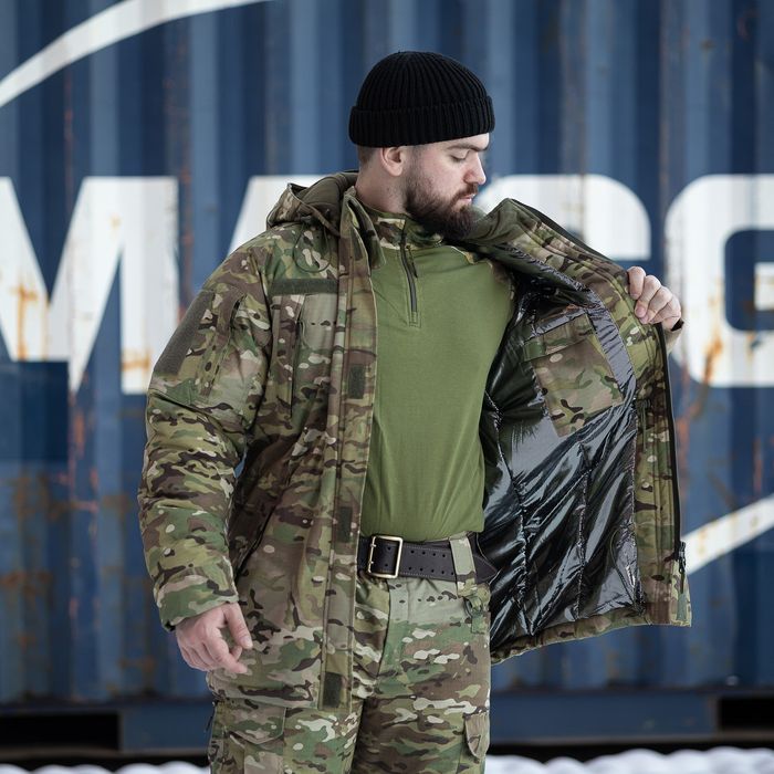 Костюм зимний мультикам multicam на мембране