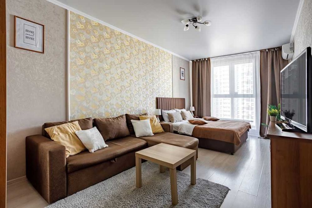 Уютная 1-ком. квартира - посуточно. Центр, Фестивальная. Подобово