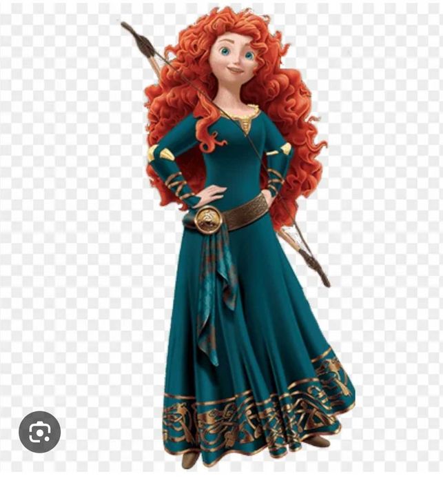 Vestido Princesa Merida