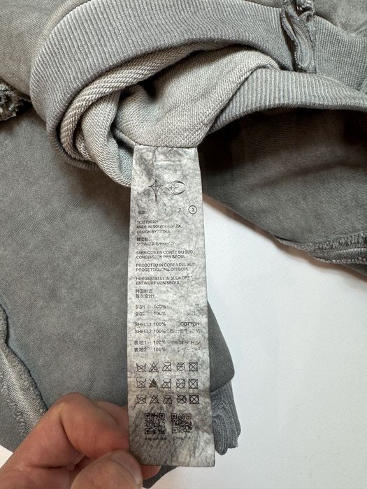 Thug Club Gladiator full zip up hoodie gray зіп худи cropped fit