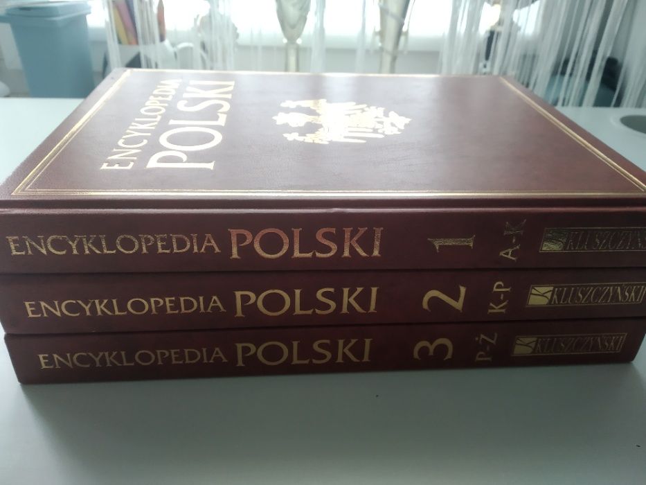 Encyklopedia Polski - 3 tomy nieużywane jak nowe.