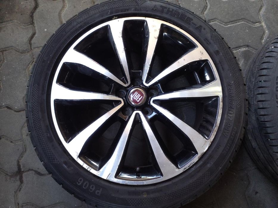 Jantes Fiat R17 Com Pneus 225/45 Furação 5X98