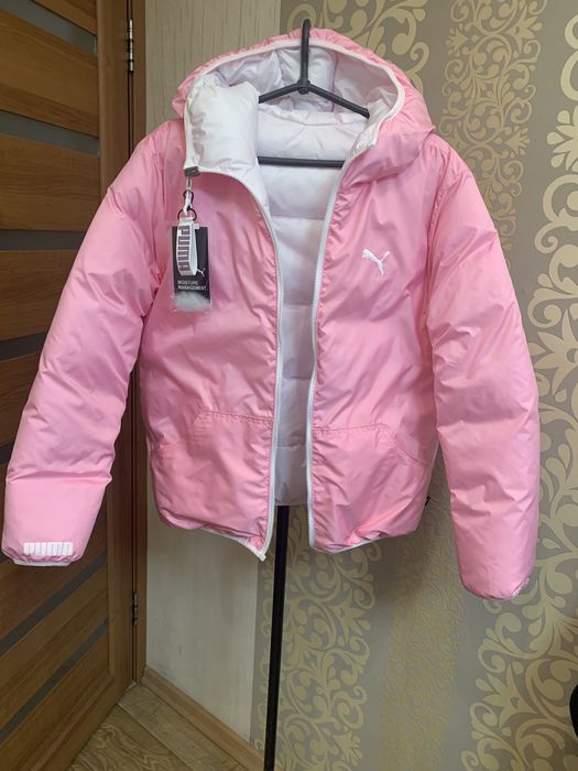 Двухсторонняя Куртка Пуховик Puma. 104-152, XS-XXL Puma 140 р X