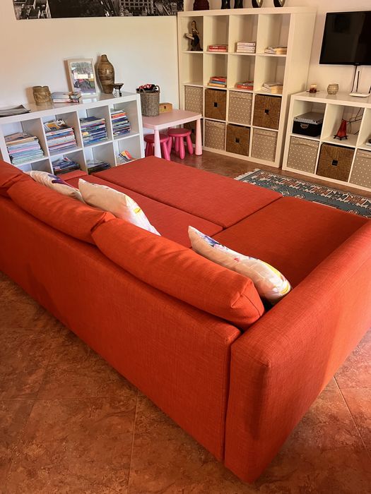 Sofa ikea laranja