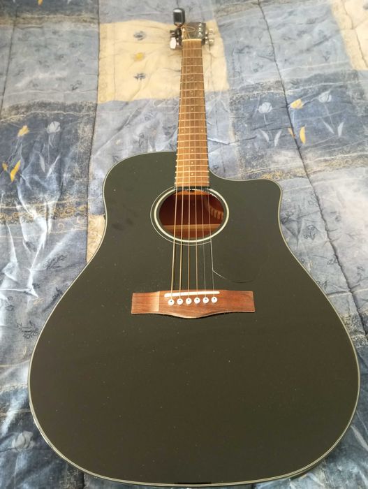 Vendo Guitarra Eletroacústica Fender CD 60SCE como Nova