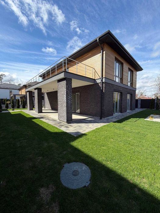 АКЦІЯ! Сучасний і якісний будинок 180 м², 4,5 сотки у закритому КМ, ГАЗ, ліс, Чайки - 290000уо