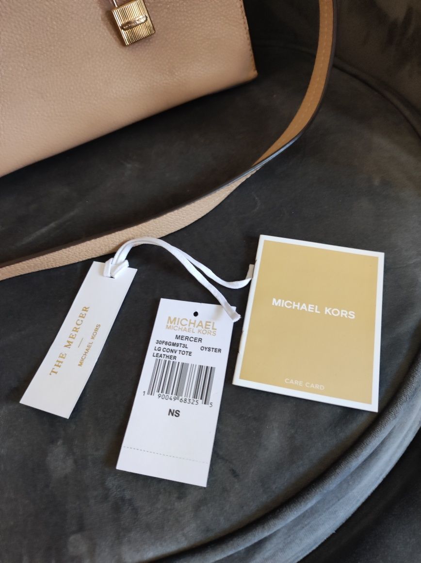 Michael Kors Mercer kolor Oyster Large Orygina Jet set nude Bytom OLX.pl