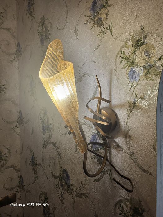 Кована люстра +2 бра