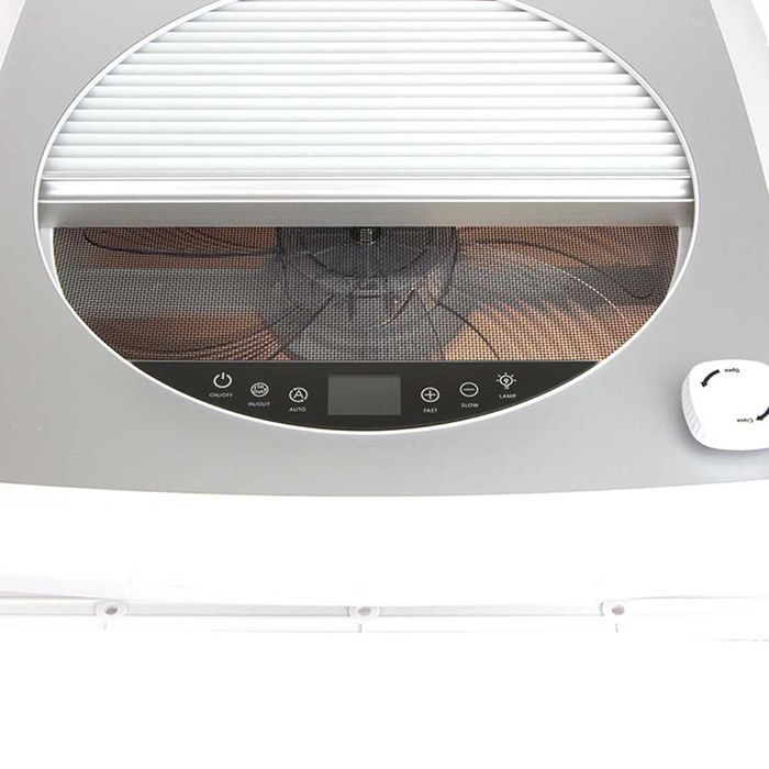 Okno Plus Fan dachowe 40x40 wentylator, LED, pilot, kamper, przyczepa